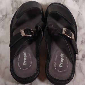Propet slide sandals 8 Wide